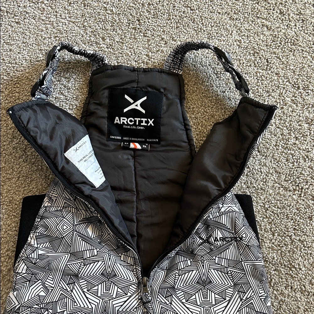 Kids Unisex Snow Bib - Picture 3 of 6